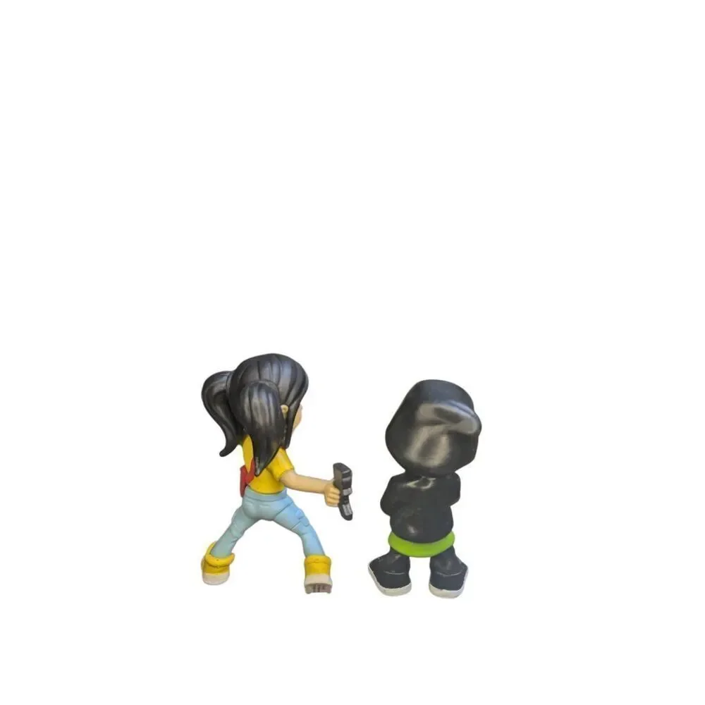 Spy Ninja Lot of 2 Mini Collectible Figures YouTube Regina, PZ Squire